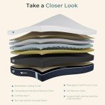 HEIM NEST 10-Inch Queen Gel Air Mattress