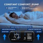 Inflatable Queen Air Mattress with Frame & Pump