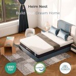 HEIM NEST 10-Inch Queen Gel Air Mattress
