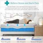 14-Inch King Hybrid Mattress with Memory Foam