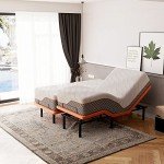 Split King Air Pressure Adjustable Mattress & Bed