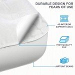 Ivation Full Size EZ-Bed Air Mattress with Pump