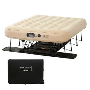 Comfy Queen EZ Inflatable Air Mattress with Frame