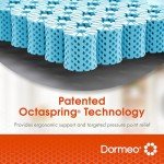 Queen Octaspring Mattress Topper for Pressure Relief