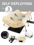 Comfy Queen EZ Inflatable Air Mattress with Frame