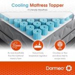 Queen Octaspring Mattress Topper for Pressure Relief