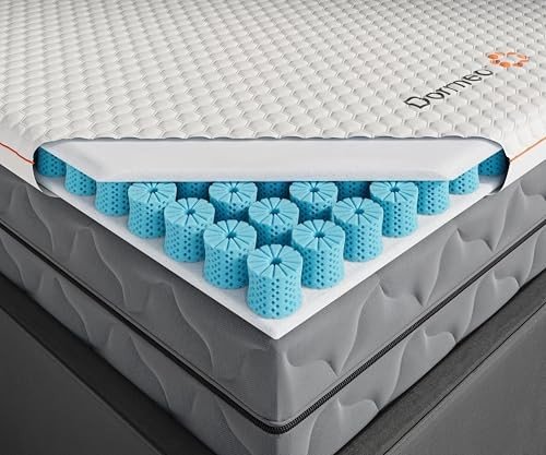 Queen Octaspring Mattress Topper for Pressure Relief