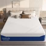 SogesSleep 12" Green Tea Gel Queen Mattress