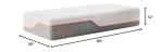 ESHINE 12-Inch Medium Firm Hybrid Mattress, Twin XL