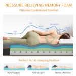 ESHINE 14" King Gel Memory Foam Mattress