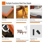 Split King Air Pressure Adjustable Mattress & Bed