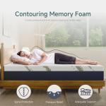 KONFEIN Queen 10-Inch Gel Memory Foam Mattress