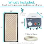 Vive Alternating Air Mattress for Pressure Relief
