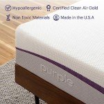 Purple Split King Air Pressure Mattress - Cool & Responsive