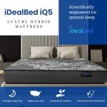 iDealBed iQ5 Luxury Hybrid Adjustable Mattress System
