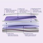 Purple Split King Air Pressure Mattress - Cool & Responsive