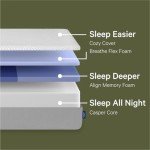 Casper Queen Medium Firm Memory Foam Mattress