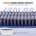 Dual-Layer Alternating Pressure Air Mattress with Pump