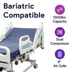 Bariatric Alternating Pressure Mattress for Bed Sores