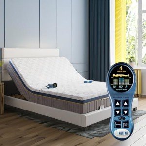 11" Queen Air Mattress with Adjustable Power Base