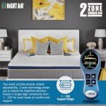 Queen 11" Dual-Chamber Pressure Relief Air Mattress