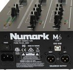 Numark M6 USB 4-Channel DJ Mixer with EQ