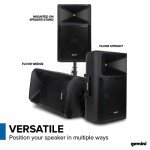 Gemini GSP-2200: 2200W Bluetooth DJ PA Speaker