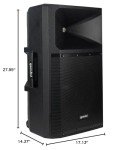 Gemini GSP-2200: 2200W Bluetooth DJ PA Speaker