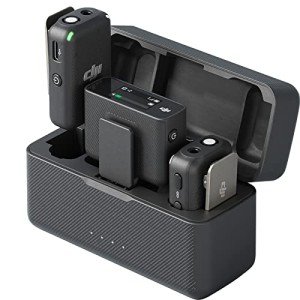 DJI Wireless Lavalier Microphone System with Charging Case
