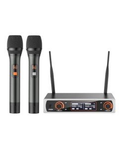 MOYLEAF Dual UHF Wireless Microphone System