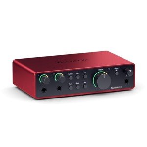 Focusrite Scarlett 2i2 USB Audio Interface - 4th Gen