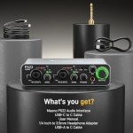 MAONO USB Audio Interface with Dual USB Connectivity
