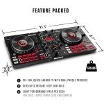 Numark Mixtrack Platinum FX DJ Controller with FX Paddles