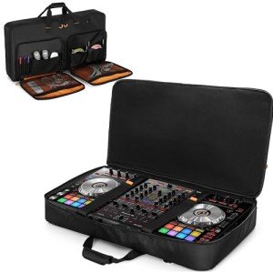 Rexmica DJ Controller Carrying Bag with Foam