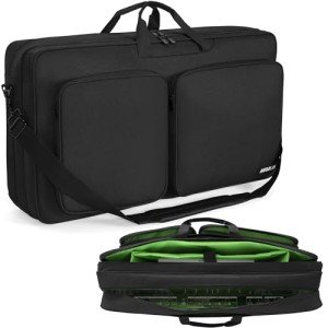 Padded Multi-Layer DJ Controller Carry Case