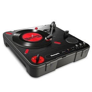 Numark PT01 Scratch DJ Turntable with Built-In Speaker