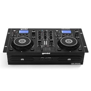 GEMINI CDM 4000 BT DJ Mixer & Tabletop