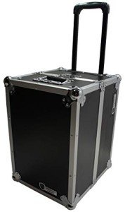 Harmony Audio Rolling Flight Case for 100 LPs
