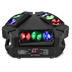 U`King 10W RGB Spider Moving Head Lights