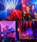 KeoBin 5-in-1 RGBUV DJ Laser Light Projector