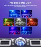 KeoBin 6-in-1 DMX Sound Activated DJ Lights