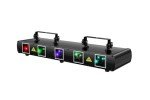 U'King Sound-Activated RGBYC DJ Laser Lights