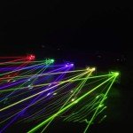 U'King Sound-Activated RGBYC DJ Laser Lights