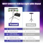 Yuusei RGB LED DJ Lighting Set with Stand