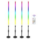 ZDMDRGB 4-Pack Portable Rechargeable RGB Tube Lights