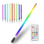 ZDMDRGB 4-Pack Portable Rechargeable RGB Tube Lights