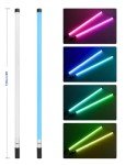 ZDMDRGB 4-Pack Portable Rechargeable RGB Tube Lights