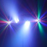 Telbum Sound Activated DJ Lighting Package with Stand