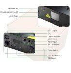 Sumger DMX512 RGB Laser Stage Light Projector