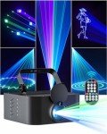 WZYBUTA RGBW 3D DJ Laser Light Show